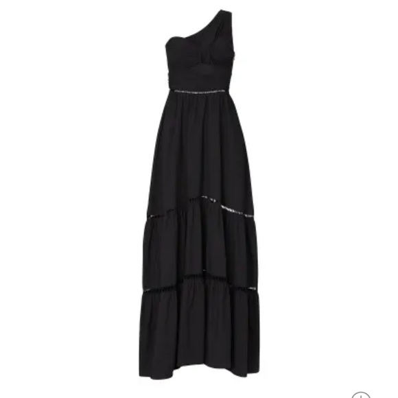 NWT A.L.C Piper One Shoulder Maxi Dress - Picture 4 of 6